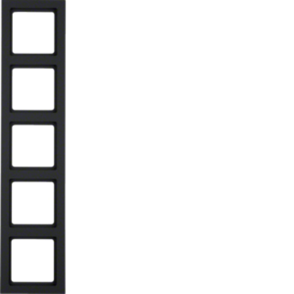 BERKER 10156096 / Q.3 ANTHRAZIT RAHMEN 5 FACH