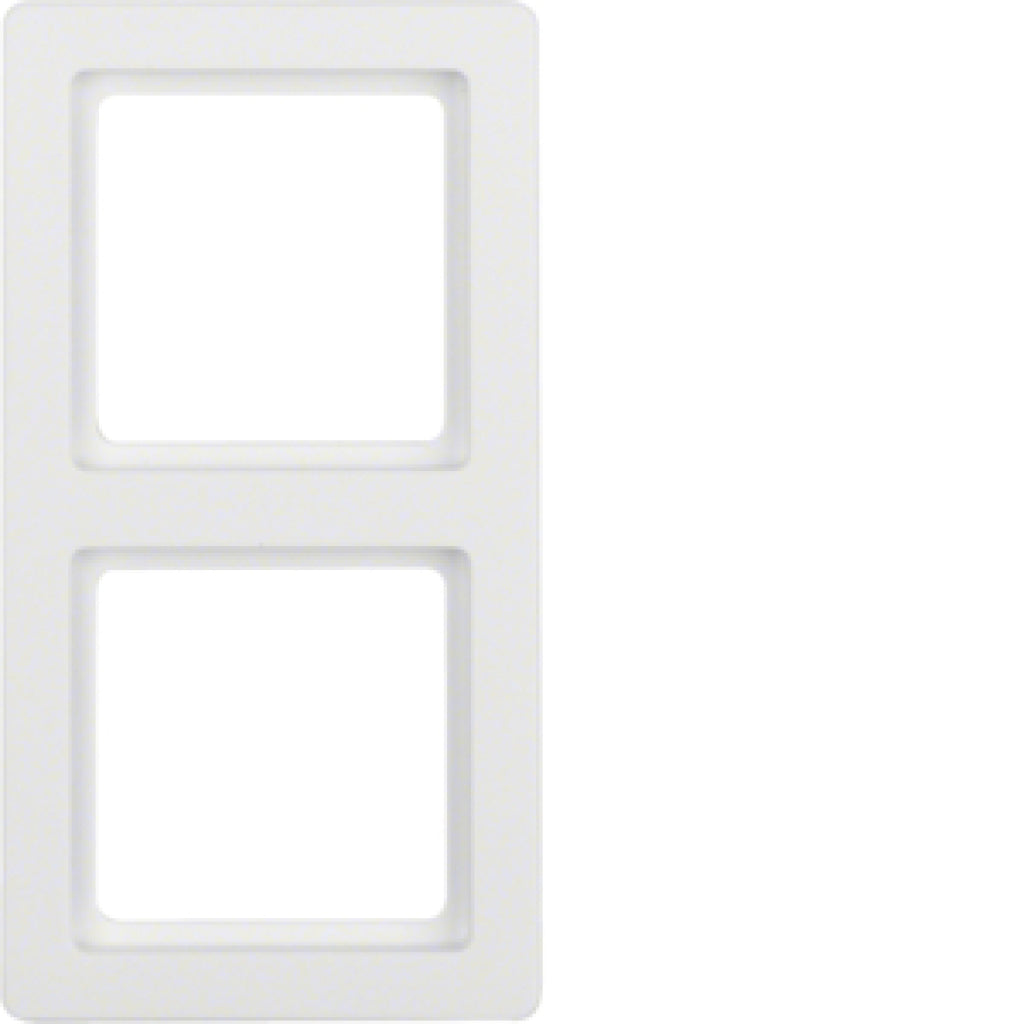 BERKER 10126089 / Q.1 POLARWEISS RAHMEN 2 FACH