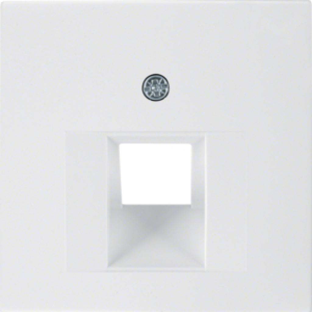 BERKER 14078989 / S.1 POLARWEISS-GLÄNZEND ZENTRALSTÜCK UAE 1 FACH