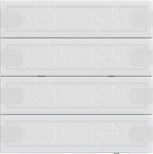 GIRA 5004003 / 5004 003 KNX 4 FACH  TASTSENSOR 4 KOMFORT