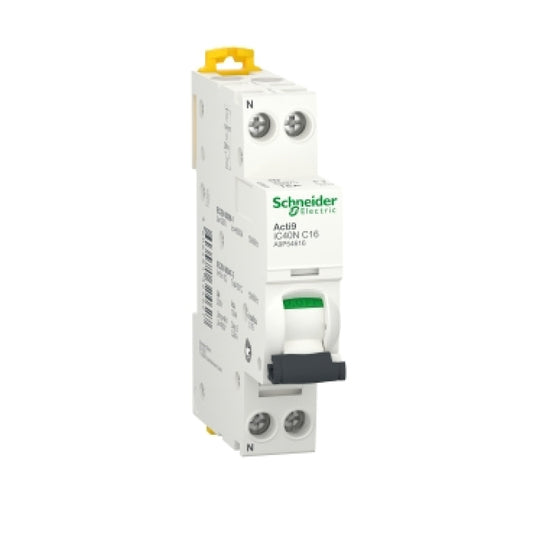 SCHNEIDER A9P54616 / 1P+N 16A AUTOMAT 1P.6KA-C