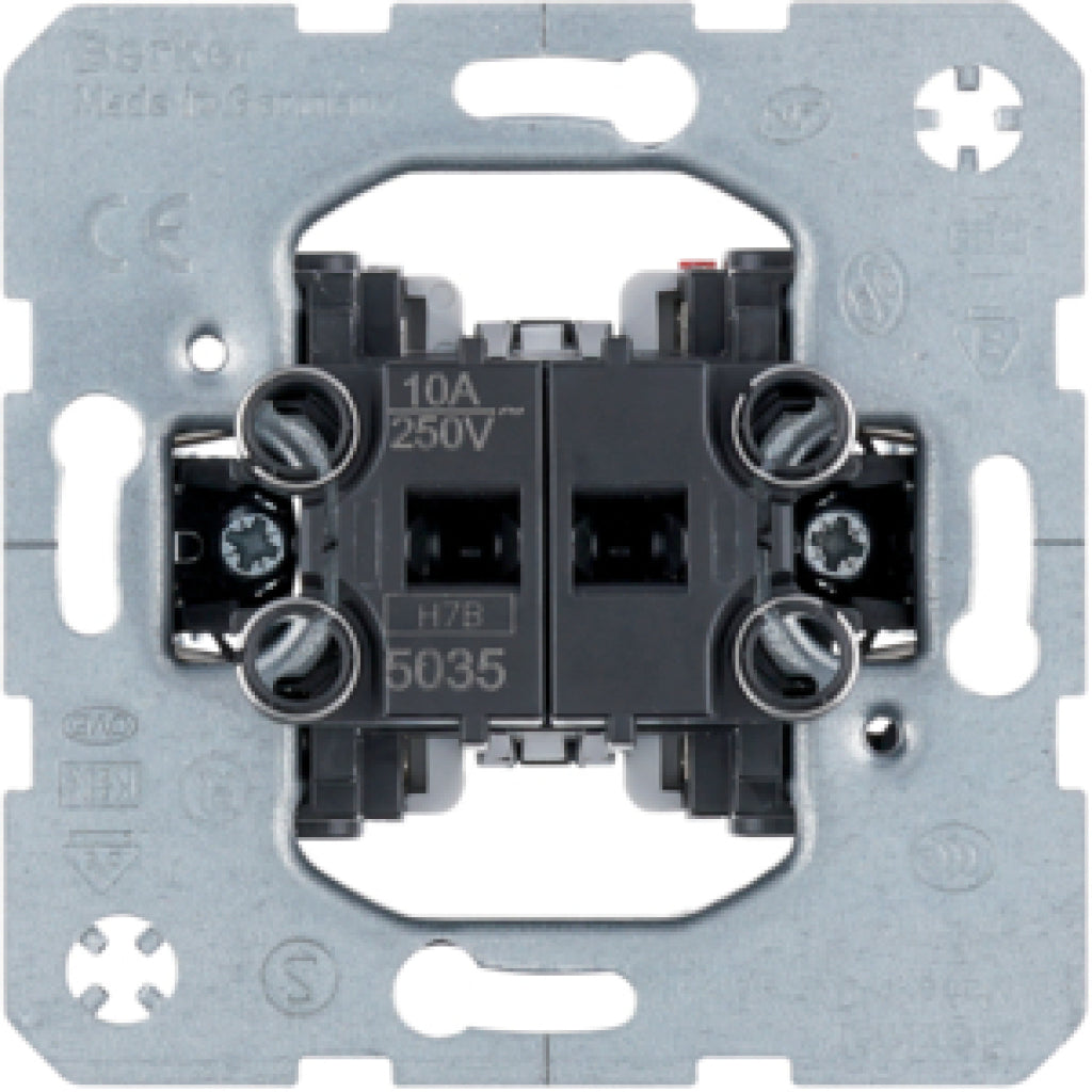 BERKER 5035 / MODUL 2 DOPPELWIPPTASTER