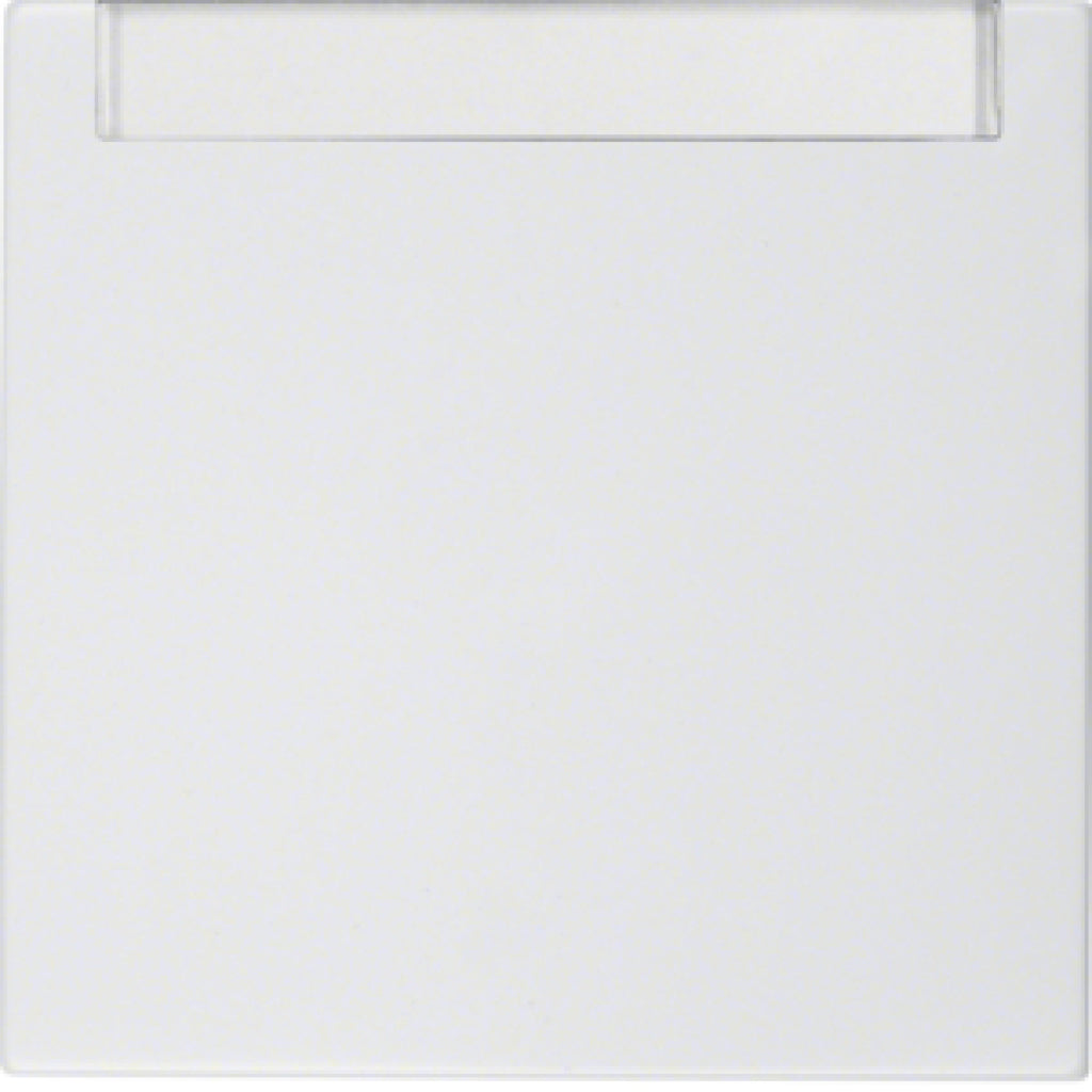 BERKER 16268989 / S.1 POLARWEISS-GLÄNZEND WIPPE+SCHRIFLEISTE