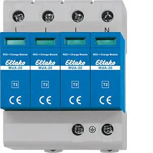 ELTAKO 28380003 Modularer Überspannungsableiter Typ 2 | Tragschienenmontage