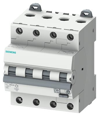 SIEMENS 5SU13467FP25 / 5SU1346-7FP25 4P 25A 30MA-A FI-AUTOMAT 6KA-C