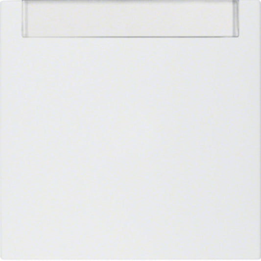 BERKER 16261909 / B.1 POLARWEISS WIPPE+SCHRIFTLEISTE