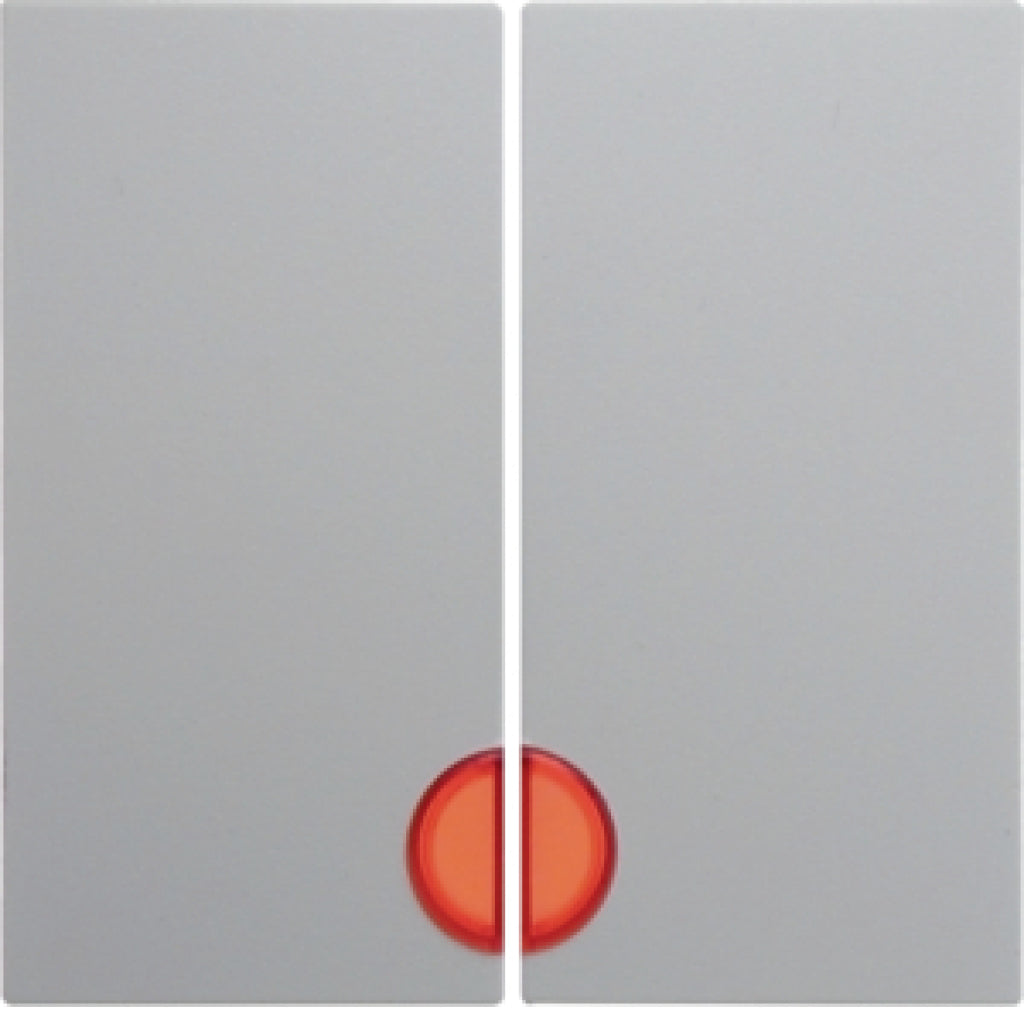 BERKER 16278989 / S.1 POLARWEISS-GLÄNZEND DOPPELWIPPE MIT LINSE