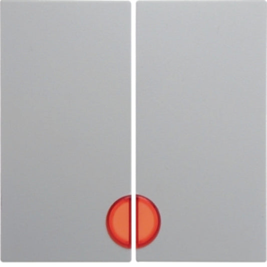 BERKER 16278989 / S.1 POLARWEISS-GLÄNZEND DOPPELWIPPE MIT LINSE