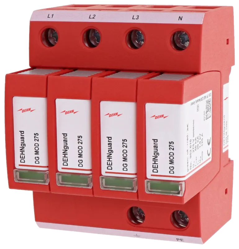 100 Stück DEHN Überspannungsableiter 952400 DEHNguard M TNS 275, Typ. 2, 4-polig für TN-S, SONDERPOSTEN