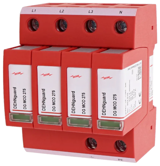 100 Stück DEHN Überspannungsableiter 952400 DEHNguard M TNS 275, Typ. 2, 4-polig für TN-S, SONDERPOSTEN
