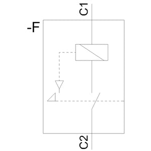 SIEMENS 5ST3030 110-415AC P.5SY Arbeitsstromauslöser