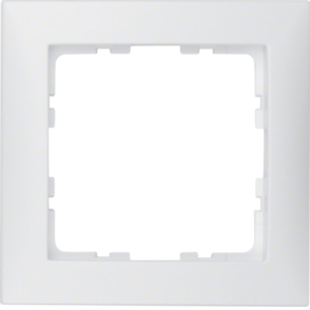 BERKER 10119909 / S.1 POLARWEISS RAHMEN 1 FACH