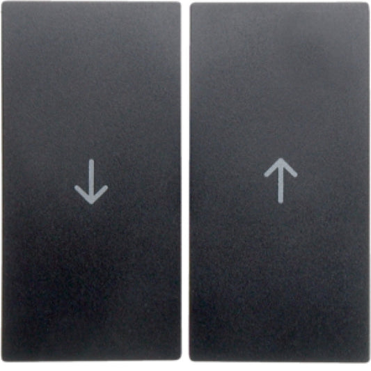 BERKER 16251606 / B.1/B.3 ANTHRAZIT WIPPE MIT "PFEIL" SYMBOL